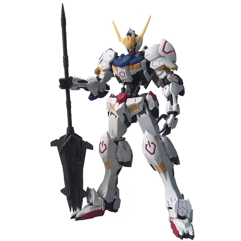 Bandai Gundam Model Kit Anime MG 1/100 Barbatos Fourth Form Mobile Suit Gunpla Action Figure Toys for Boy Children's Gift