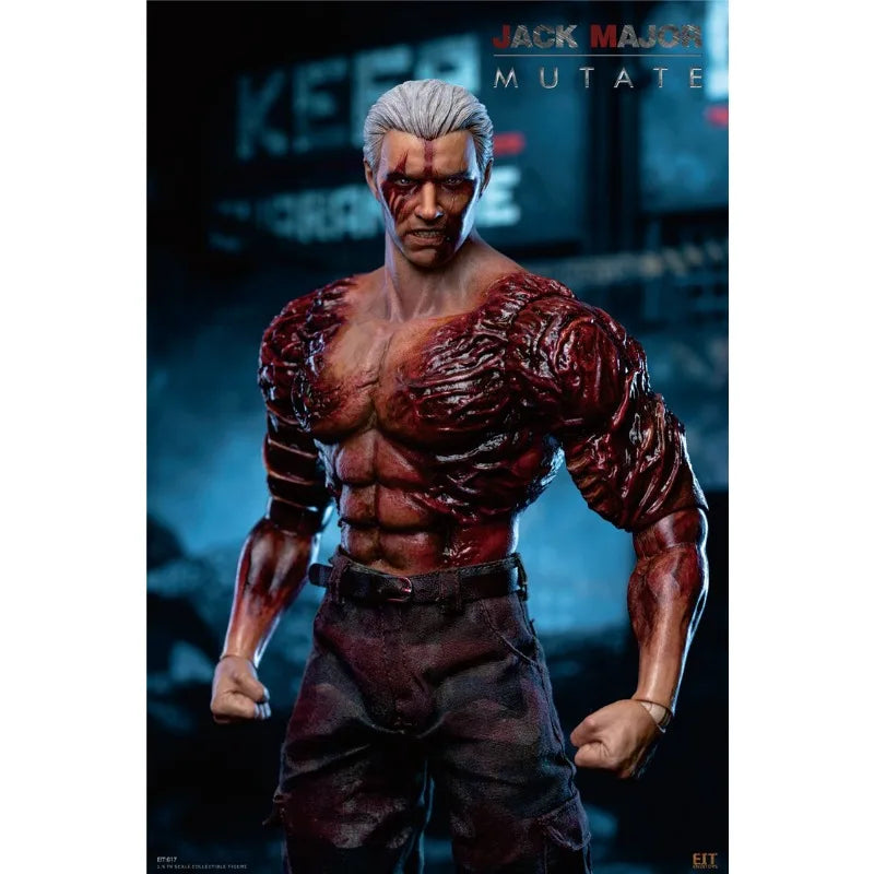 END I TOYS 1/6 Scale EIT017 Resident Evil Anime Figure Major JACK Action Figures Model Full Set Collection Gift