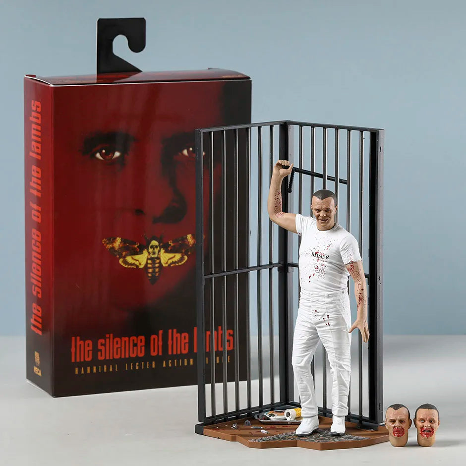 NECA Hannibal Lecter The Silence of the Lambs Action Figure Collection Horror Toy Doll