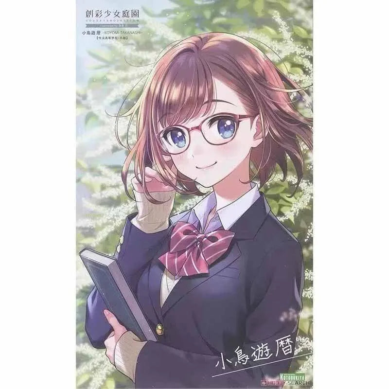 Kotobukiya Creative Color Girls Garden Model Kit Sousaishojoteien Eimi Seira Ichijo Emma Koyomi Anime Figure Action Figures Toys