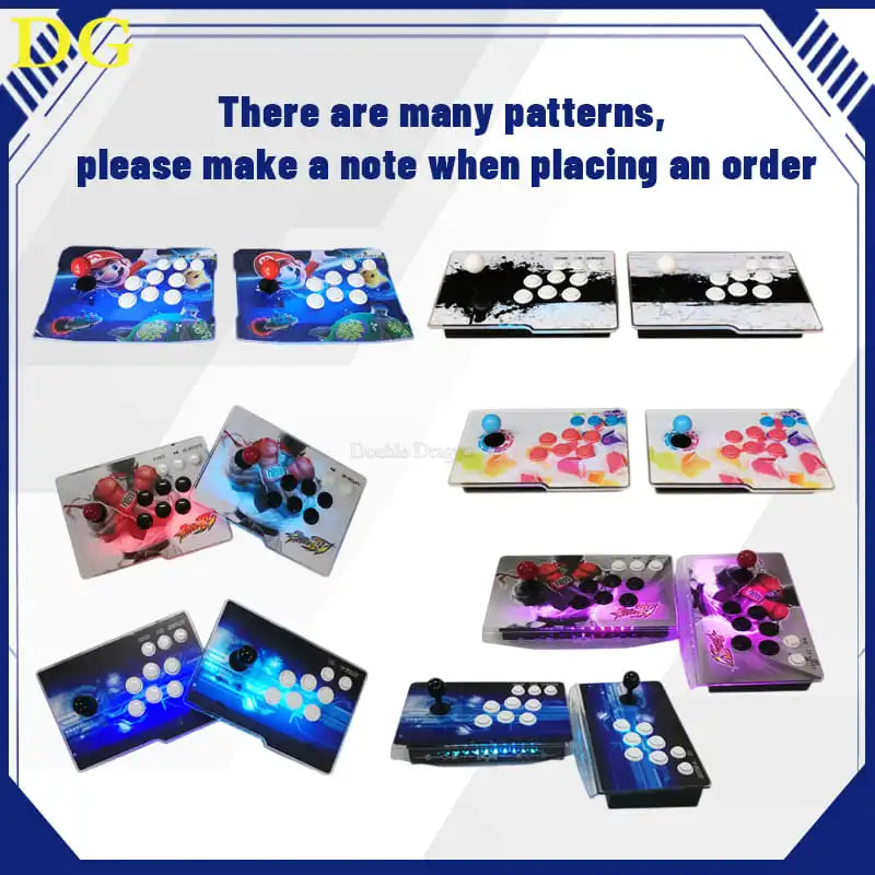26800 in 1 Arcade Retro Game Console with 2 Separated Controller and 1 Multigame Motherboard Support English Korean Japanese 3D