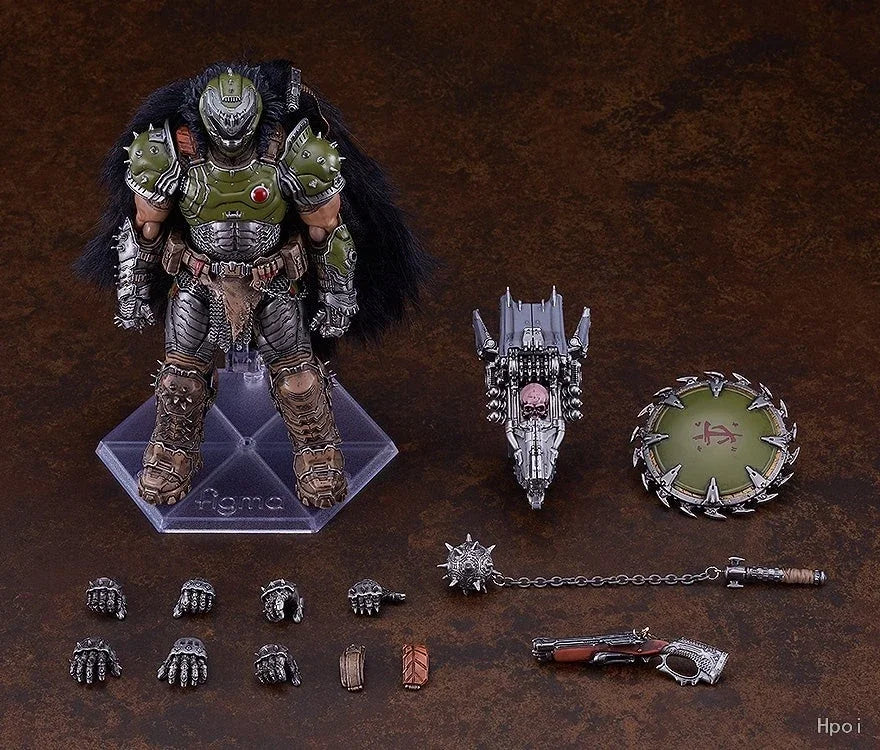 February 2027 Pre‑order Original GSC Figma DOOM: The Dark Ages #683 Normal / DX Ver. Anime Figure Toy Collectible Birthday Gift