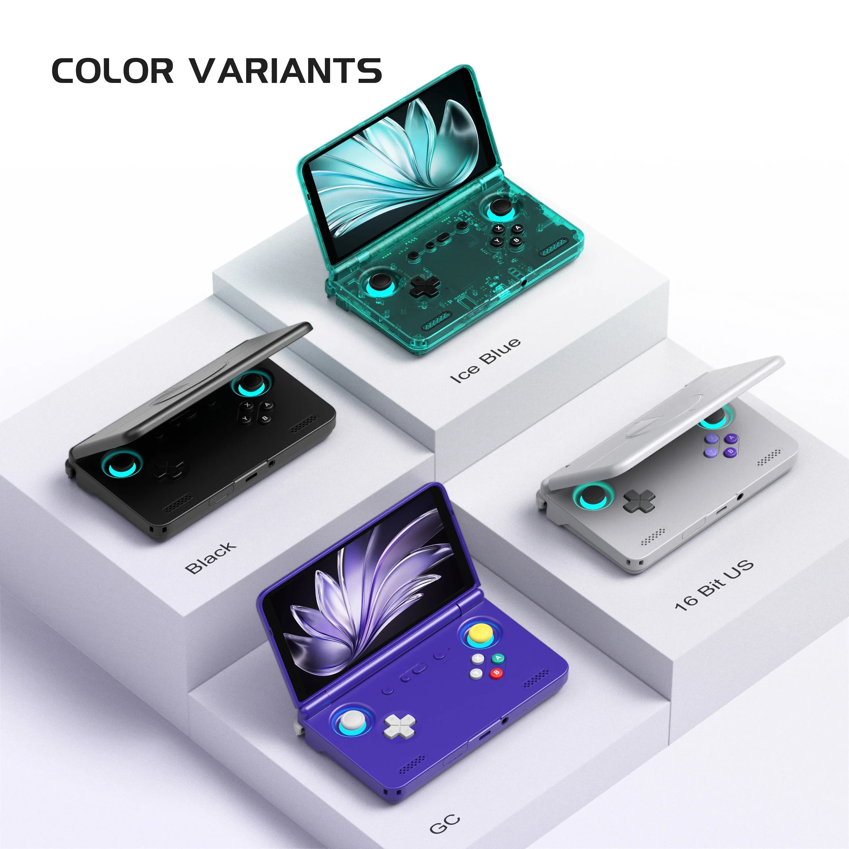 Retroid Pocket Flip2 Tragbarer Retro-Videospiel-Player 5,5'' AMOLED