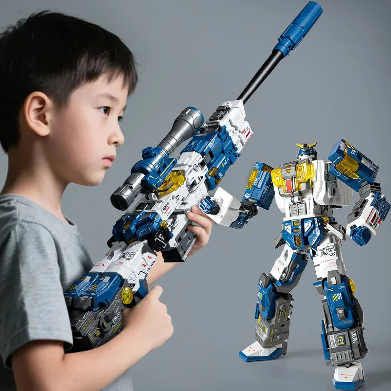 XINGGANG Transformation gun WK-125 sniper rifle Deformable robot Action Figures Toy Gift Collection