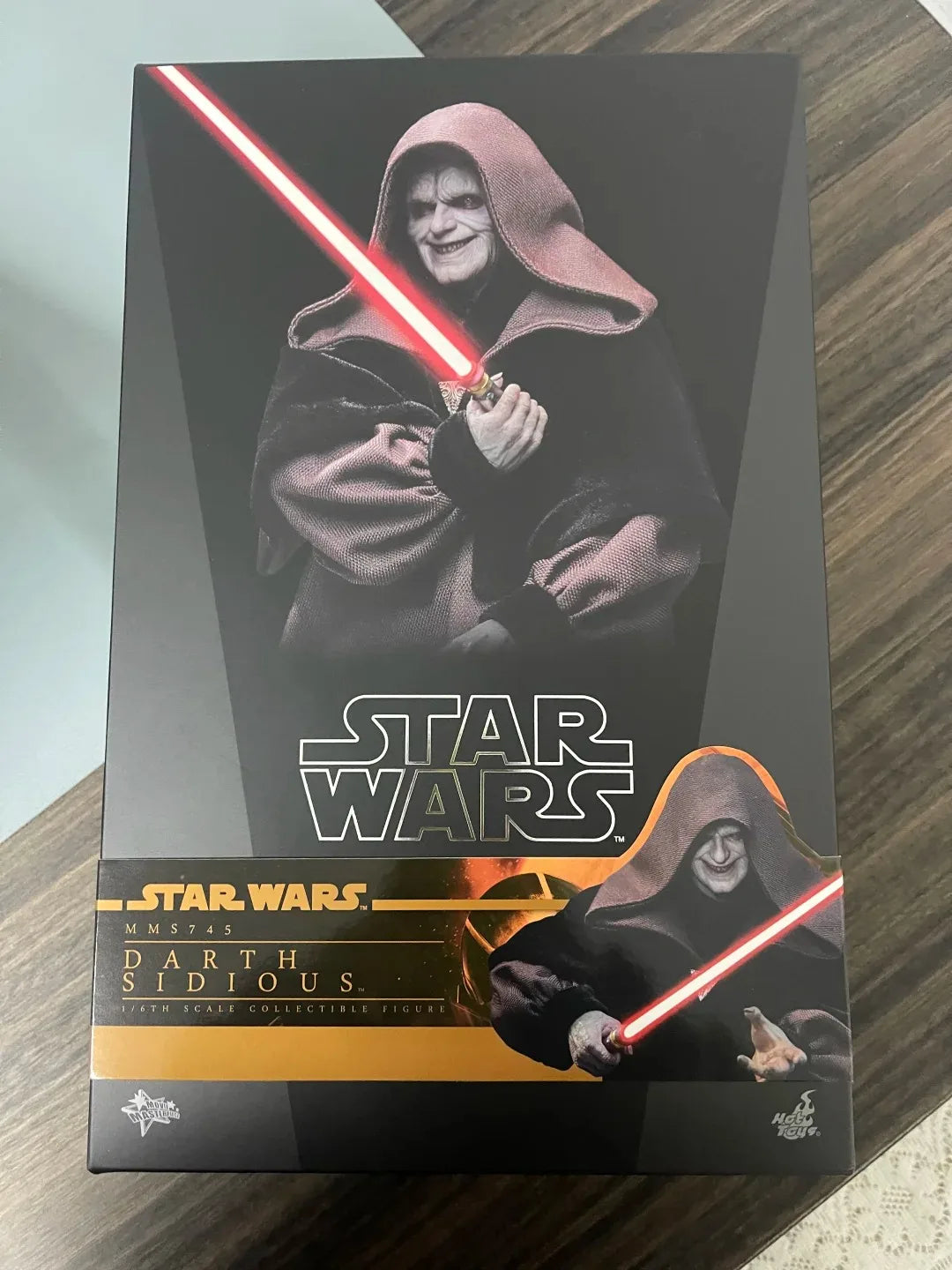 Hot Toys Ht Darth Sidious Action Figure 1/6 Mms745 Episode Iii 12 Inch Collectible Figurine Gift  Birthday Gift In Stock