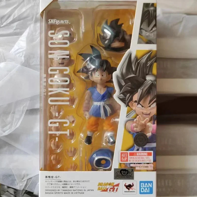 Original BANDAI S.H.Figuarts Son Gohan Vegeta DRAGON BALL in Stock Anime Action Collection Figures Model Toys