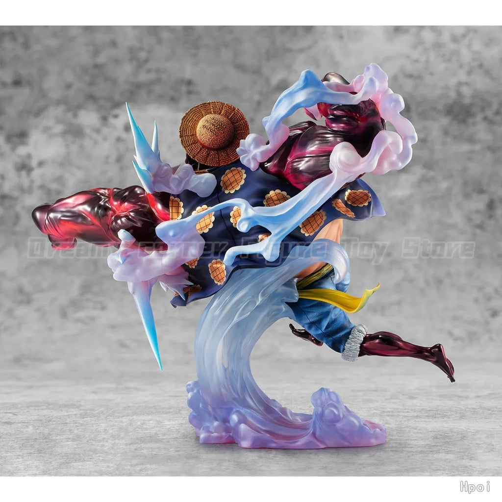 【In Stock】Original MegaHouse POP SA-MAXIMUM ONE PIECE Monkey D. Luffy Bouncing Man Ver.2 Figure Toy Model Collection
