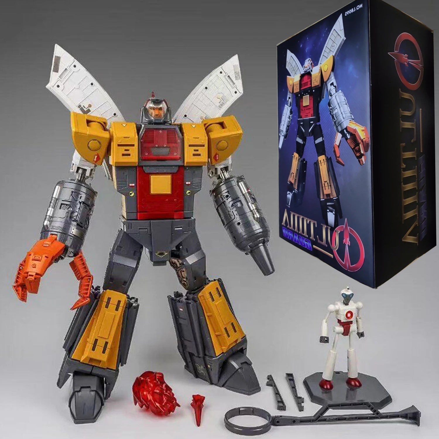 Weijiang Extra large Transformation Robot Omega Supreme L8095 63CM 25inch G1 Action Figures Deformation Toy Gift