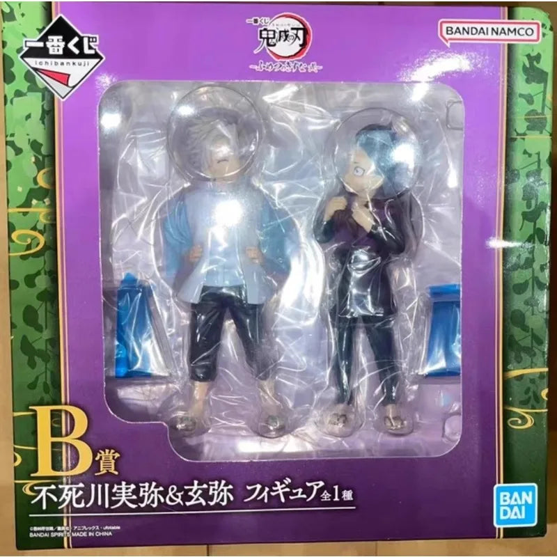 In Stock Original BANDAI Ichiban Kuji Demon Slayer Tomioka Giyuu Sabito Shinazugawa Sanemi Genya Giyuutarou Daki Anime Figures