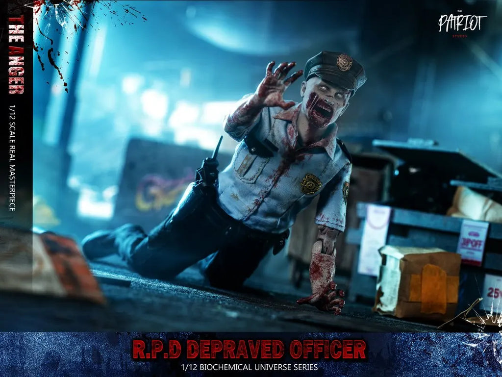 In Stock Zombie Raccoon City The Corrupted The Enraged Action Figures Collection Decoration Ornaments Model Toy Gift