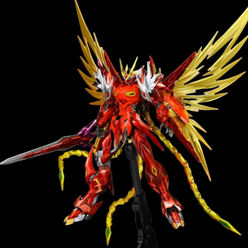 Motioneer Ao Bing (Custom Metallic Finish), Bai Qi, Ne Zha, Cao Ren, Red Oni & Ruo Weiyuan -  Mecha Assembly Models Gifts Fboys