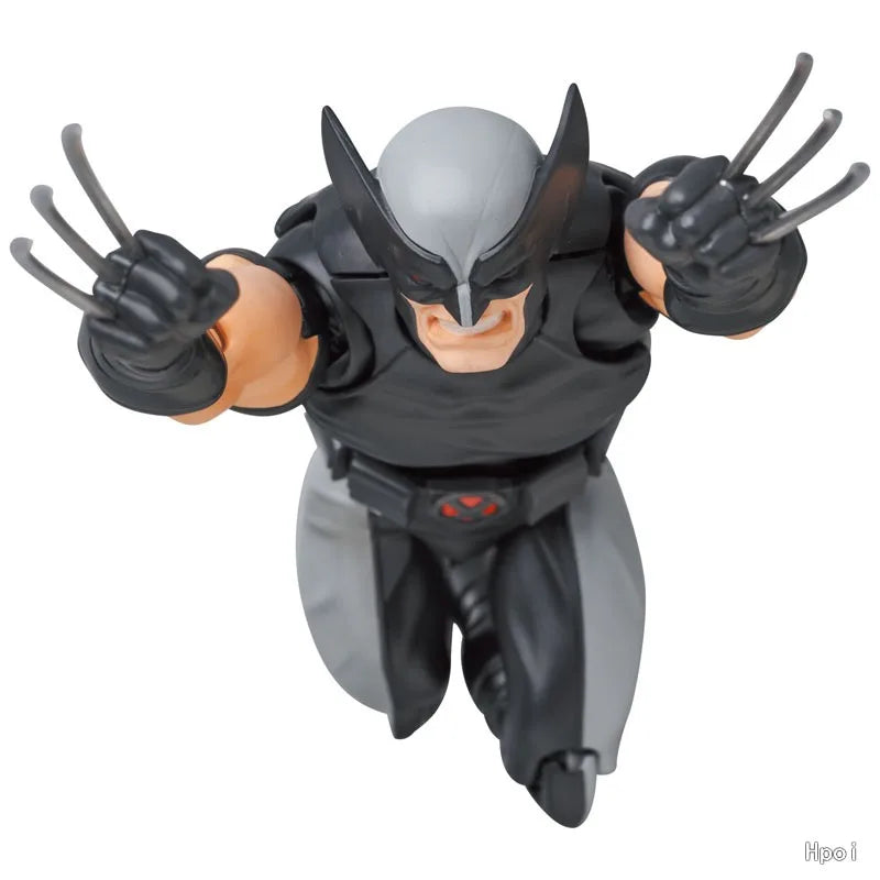 Mafex 171 Wolverine X-Force Ver 100% Original Anime Action Figure PVC Collectible Model Toy Gift for Fans