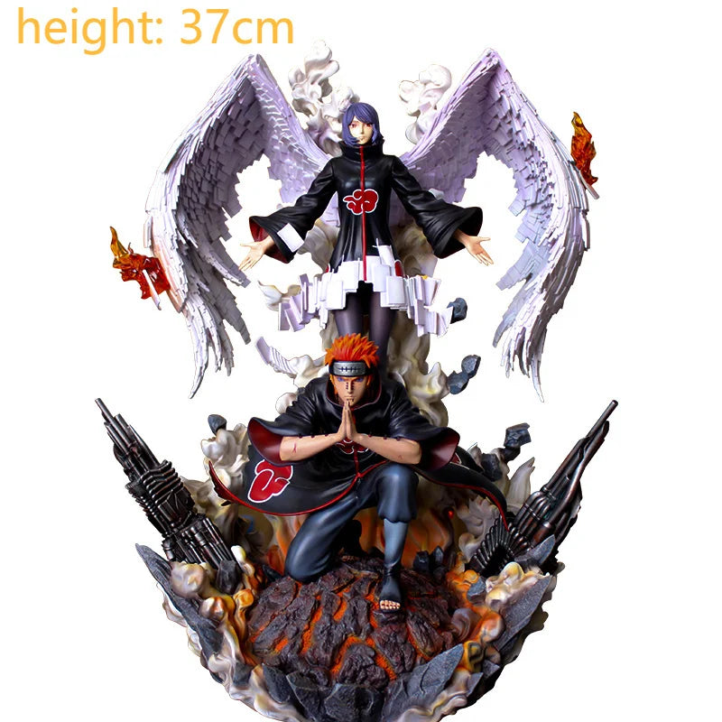 Clouds Studio Naruto PVC Figurine Shippuden Anime Model GK Akasuna No Sasori Action Figure 42cm High Statue Collection Toy Figma