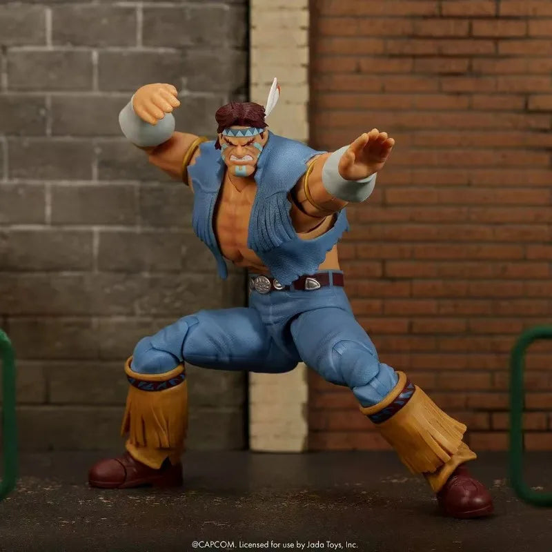 Pre-sale New Jada Toys Street Fighter 2 T. Hawke Street Fighter Model 6 Inch Falcon Movable Humanoid Figure