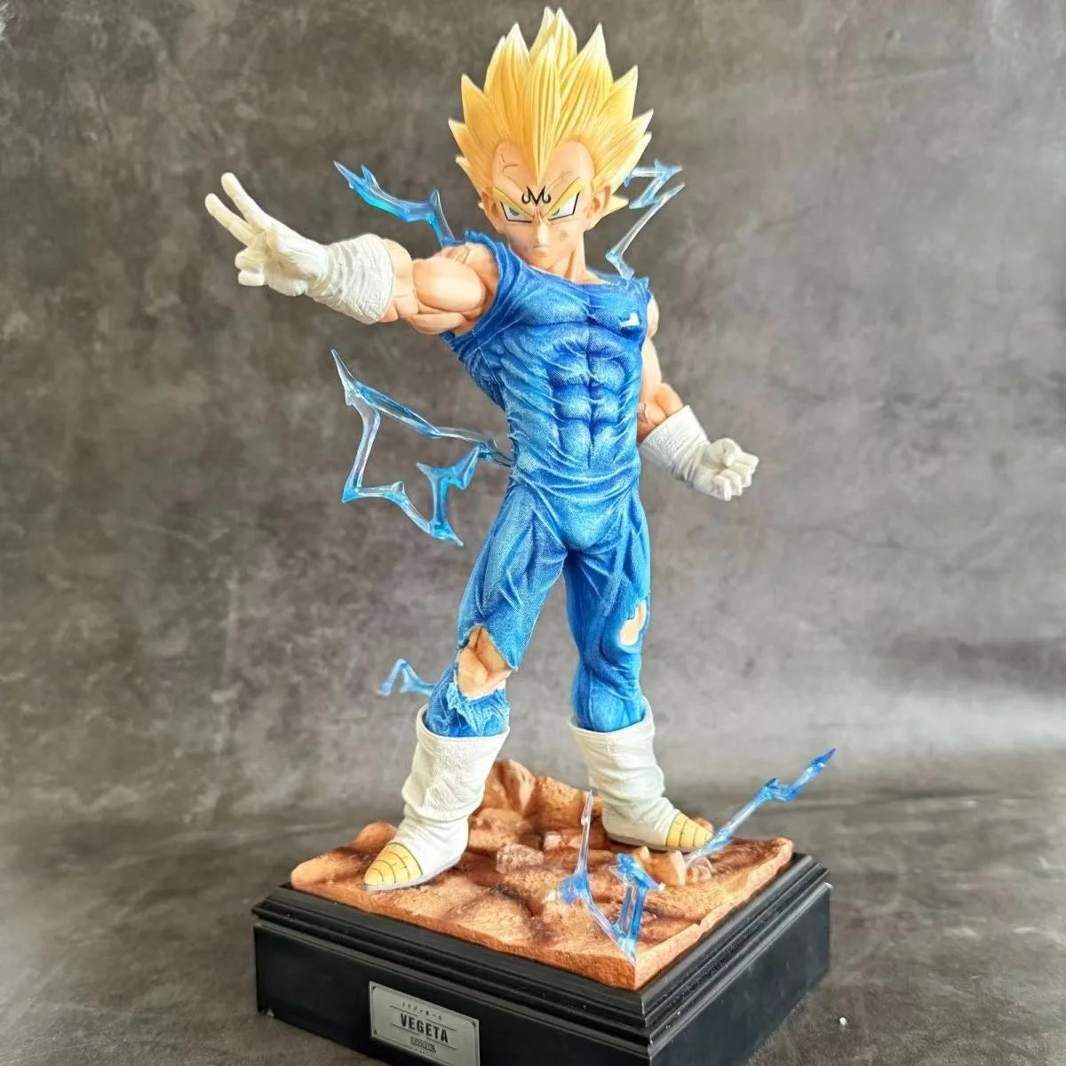 30cm/11.81inch Anime Dragon Ball Z Majin Vegeta Figure Vegeta Figurine Action Figures Pvc Statue Collection Model Toys Gift