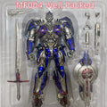 【2.0 VER IN STOCK NOW】MF-004 KO ThreeZero 3A G1 MDLX DLX Dark UT Knight Optimus Prime Metallic Action Figure
