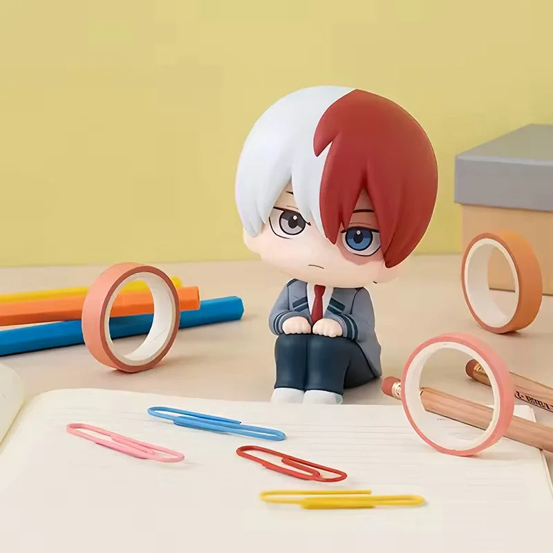 2026 Anime Figure cute Midoriya Izuku Figurine Bakugou Katsuki action figure Look up figure mini cute Toys Collectible doll Gift