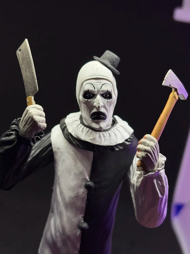 New In Stock 7-Inch Neca 45251 Terrifier Art The Clown Action Figure Peripheral Products Of Movie Characters Collection Model