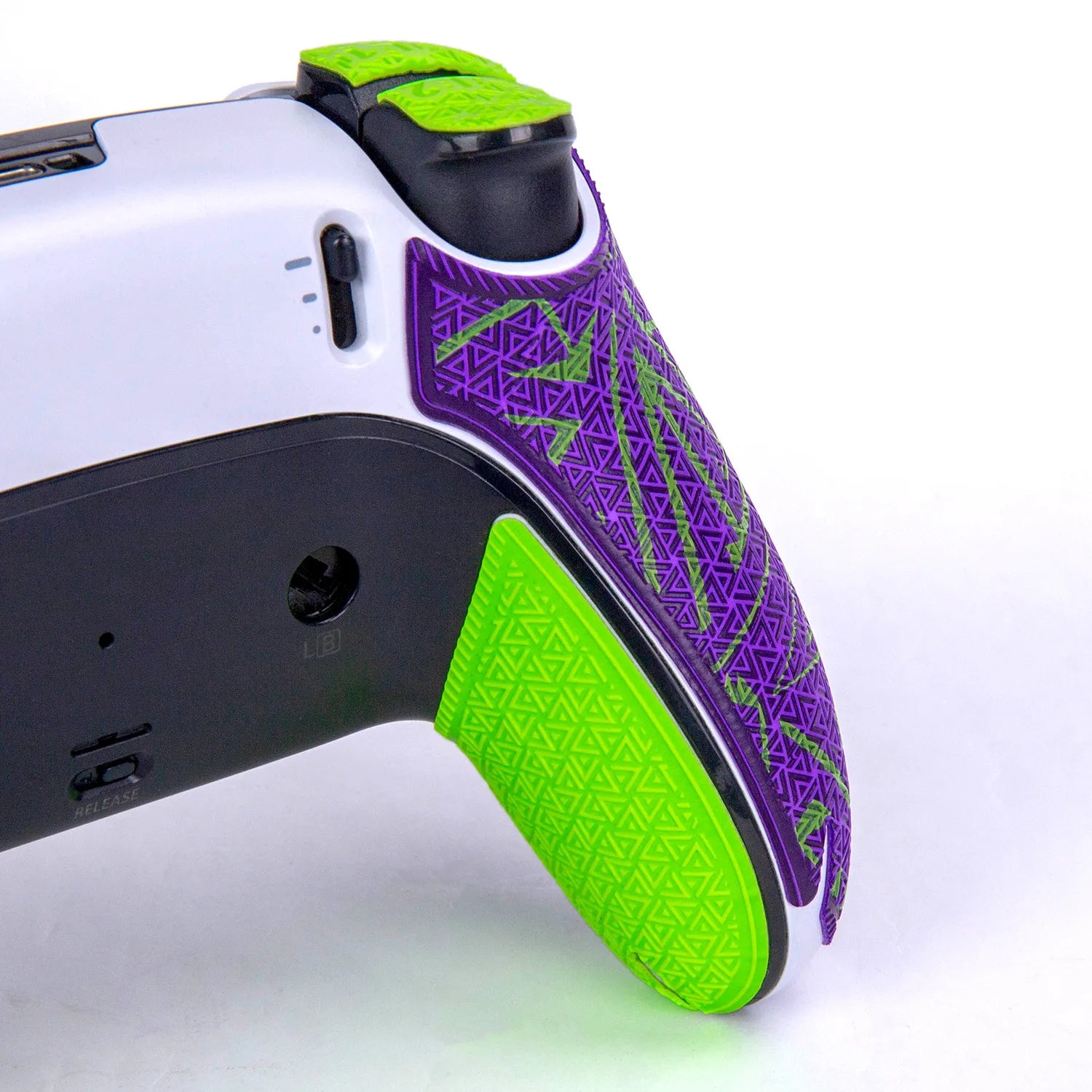TALONGAMES Controller Grip Tapes Compatible with PS5 DualSense Edge,ELITE Version Color Anti Slip Tape,Multi-Texture Skin Kit