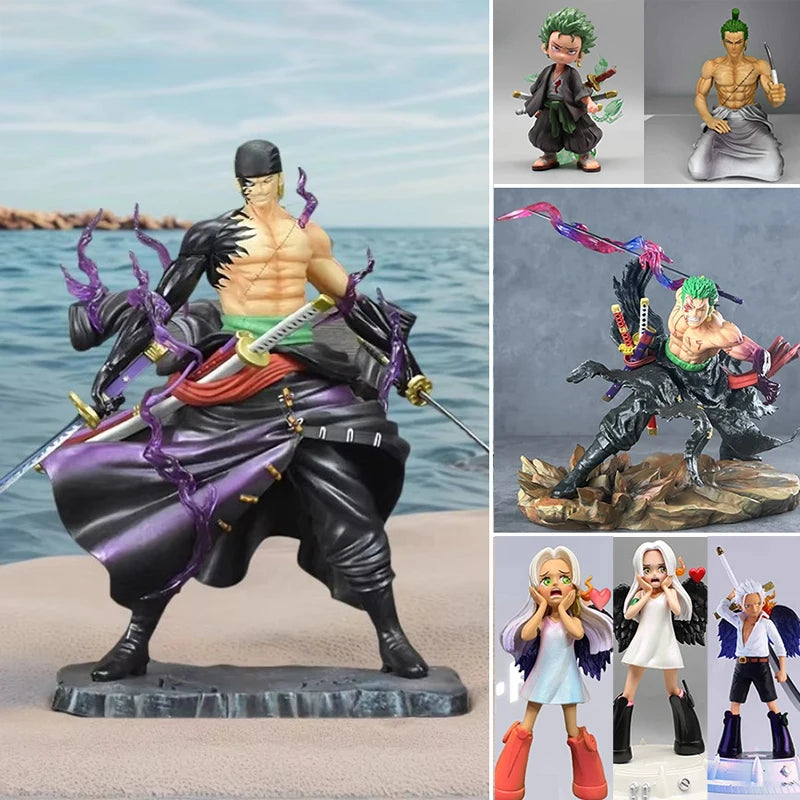 Anime One Piece Sabo Statue Blazing Angel Boa Hancock Figur GK Yama Roronoa Zoro Figuren Himmelsmalerei Modell PVC Luffy Spielzeug