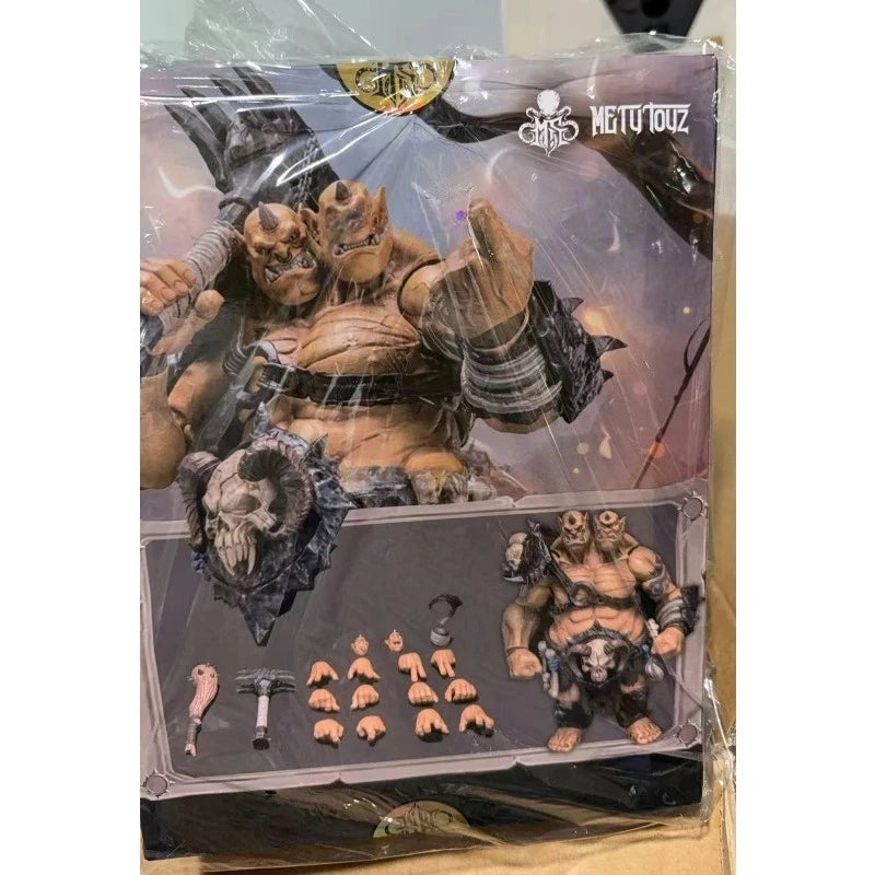 【 In Stock】Metytoyz Adventurer World 1/12 Scale WOW Ogre Warrior 25CM Action Figures Toy Gift Collection