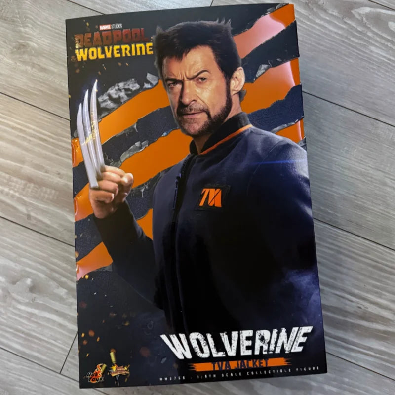 Original Hot Toys Tva Uniform Edition Wolverine Mms756 Deadpool & Wolverine Wolverine  1/6th Scale Collectible Figure Toy Gifts