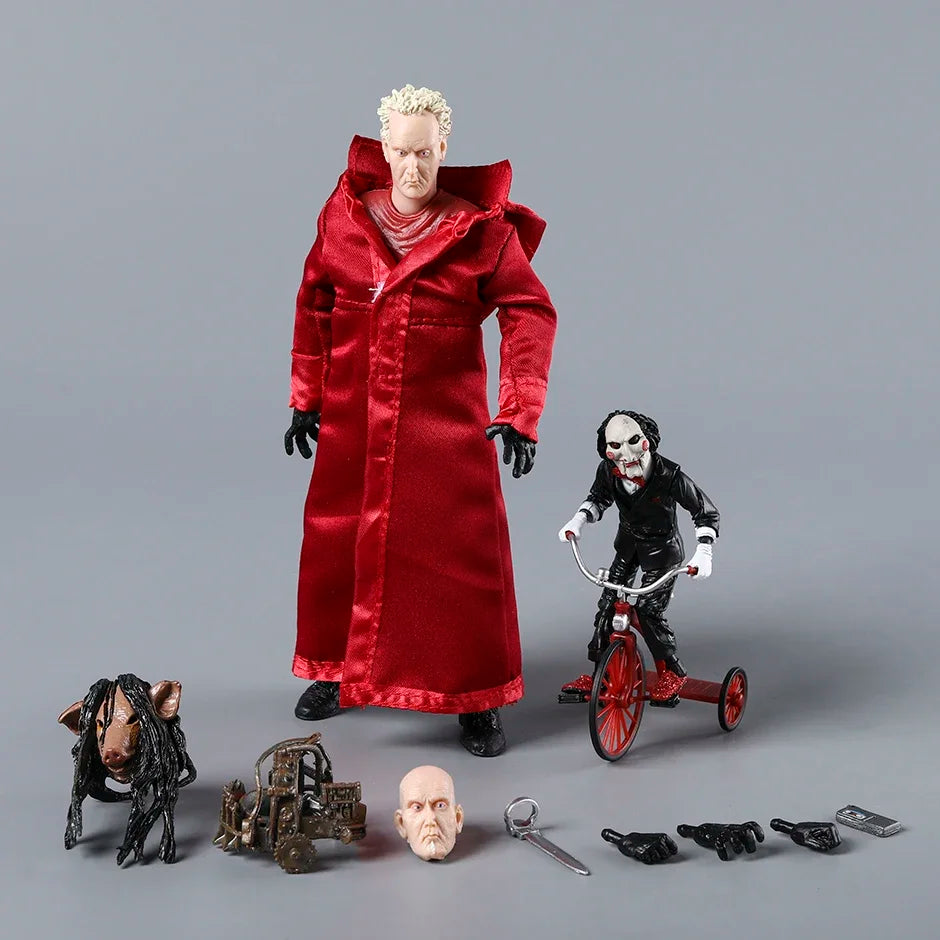 NECA Saw Ultimate Jigsaw Killer Black / Red Robe PVC Action Figure Model Toy Doll for Collectible