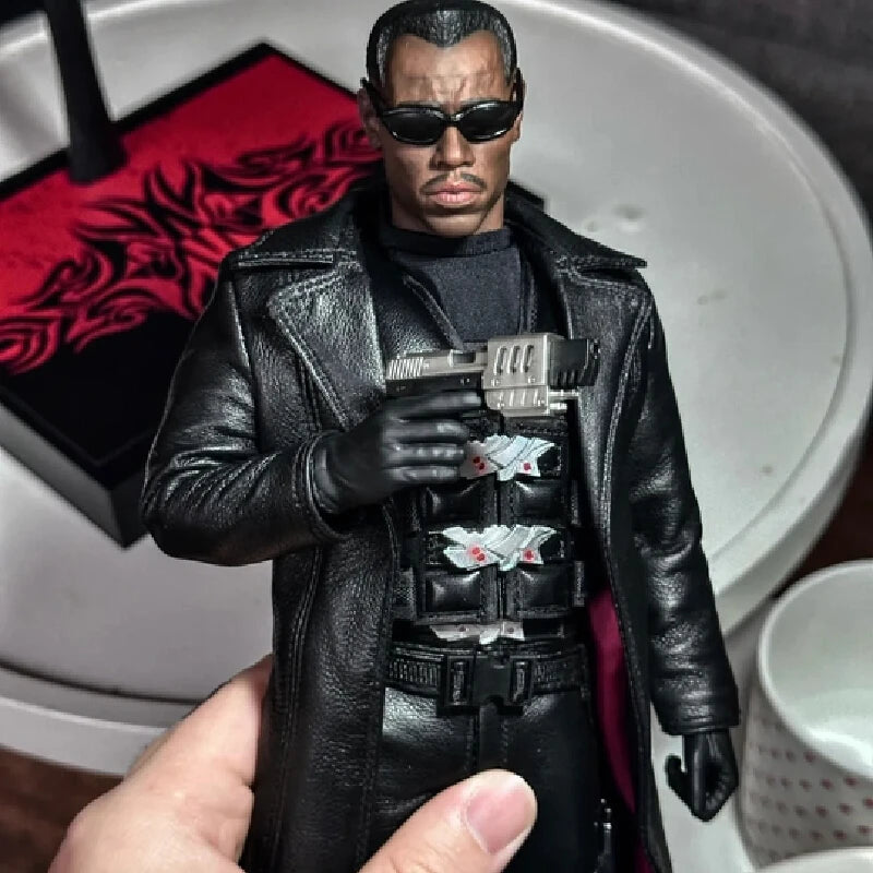 Blade Man Pc005 1/6 Collectible Action Figure Fiction Movie Super Hero Eric Brooks Daywalker Male Figurine Collectible Gifts