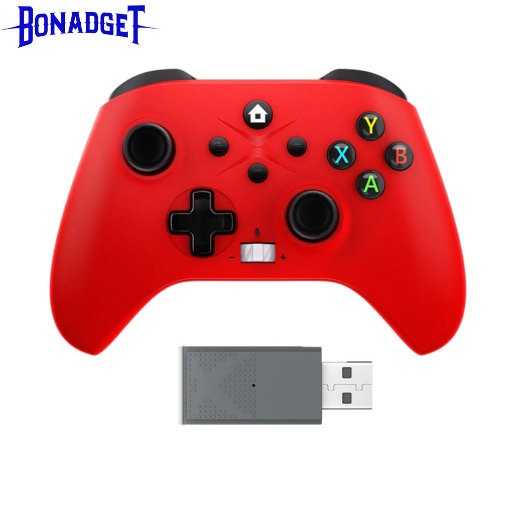 Controller For Xbox One/S/X/Series S/X PC Console Gaming Joystick 2.4G Wireless Gamepad 6-Axis Dual Vibration Hall Effect Rocker