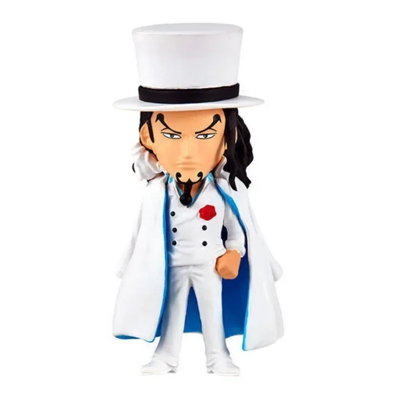 Bandai Original Gashapon One Piece Onepi No Mi 09 Nico Robin Rob Lucci Bon Clay Anime Action Figures Toys Gifts