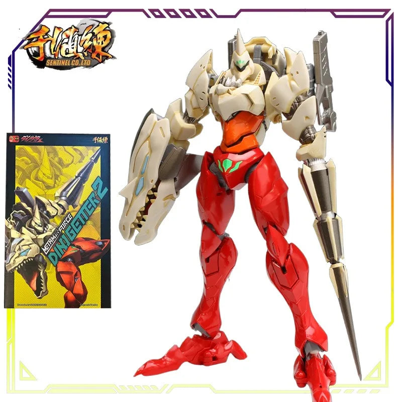SENTINEL CO.LTD Original METAMOR-FORCE Series Dinosaur Tower No.1 Machine Action Figure Model Toys Collectible Model for Boys