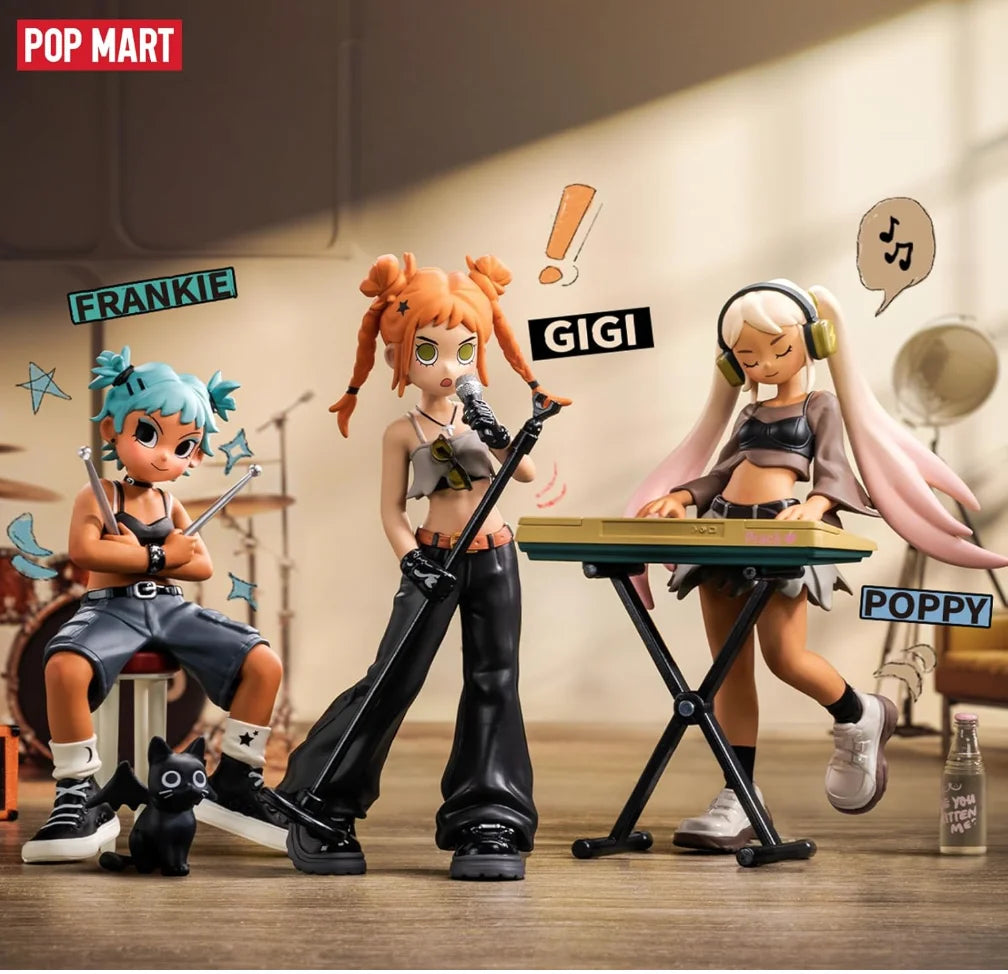 POP MART Peach Riot Rise Up Series Figures, Peach Riot Blind Box Figures, Random Design Action Figures