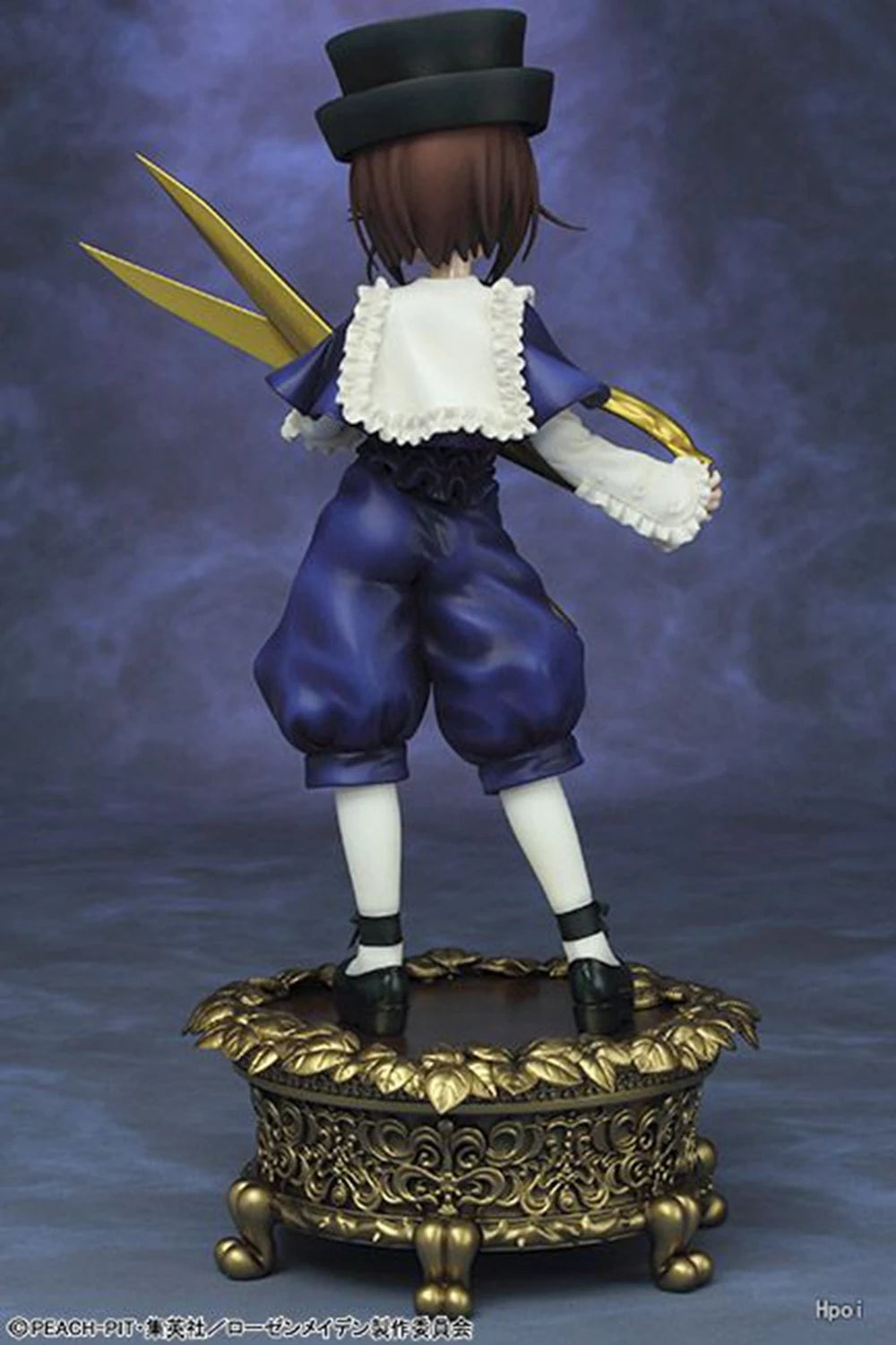 14CM Anime Rozen Maiden Souseiseki Figure Standing Posture Scissors Dress Model Toys Gift Doll Collection Decoration PVC