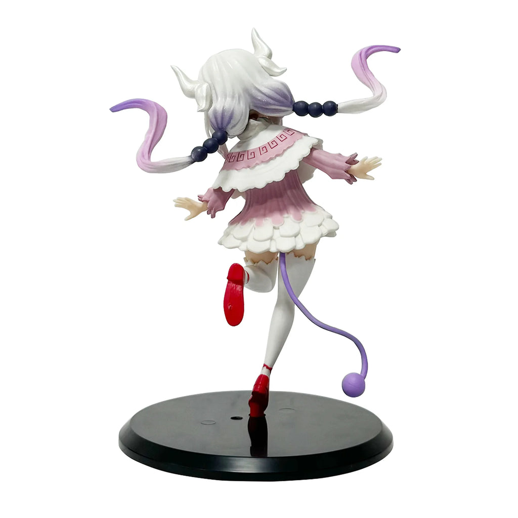 16CM Anime Miss Kobayashi's Dragon Maid KannaKamui Playful Cat Dragon Tohru Model Toy Gift Collection Action Figure Gift Doll