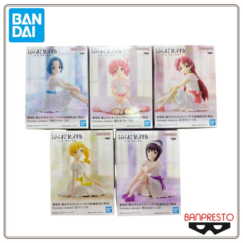 Bandai Banpresto Puella Magi Madoka Magica The Rebellion Madoka Kaname Sakura Kyouko Miki Sayaka Mami Tomoe Akemi Homura Figure