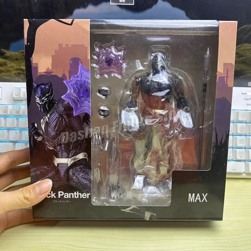 Amazing Yamaguchi Revoltech Agent Venom Action Figure Collection Superhero Eugene Thompson Venom Figurine Model Toys for Gifts