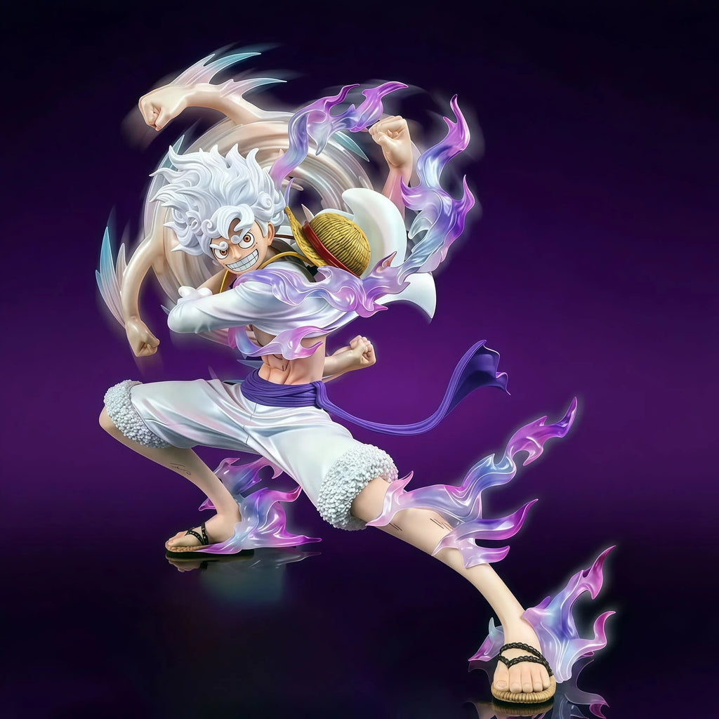 19cm/7.48in Anime One Piece Luffy Figure Gear 5 Luffy Action Figure Collection Model Toy Gift