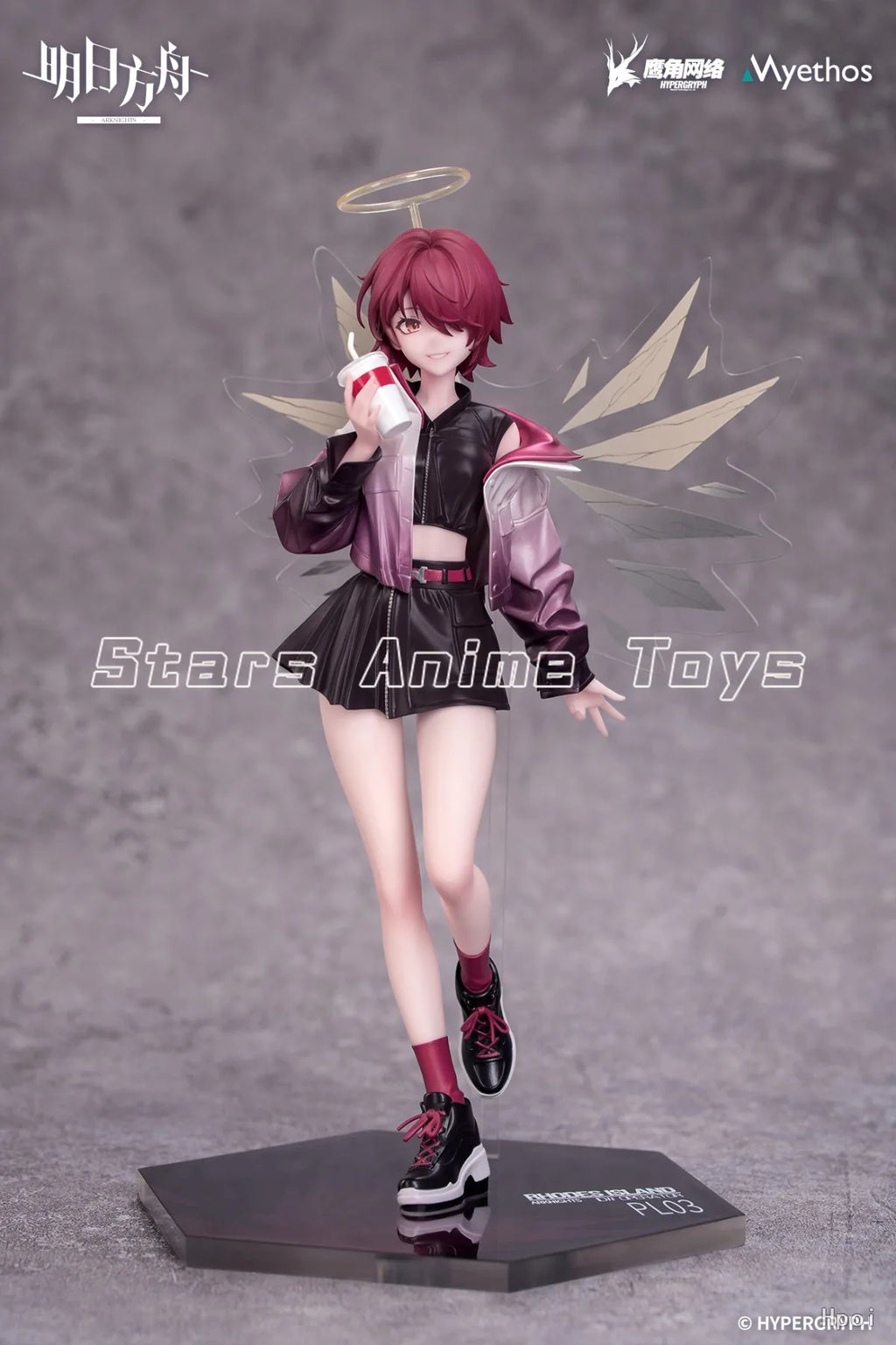 Original Myethos Gift+ Series Arknights Exusiai 1/8 Toy Collection Model Animation Figure