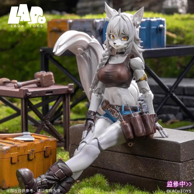 Official Lado Toys Era-001 Liya-Alopex Fix Ver. Model Adventure Squad 1/12 Fox Liya Action Figure Desktop Decoration Toys Gift