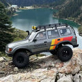 FMS FCX10 Simuliertes Land Cruiser LC80 Kletterauto 1/10 Fernbedienung Elektro-Geländewagen Zwei-Gang-Verbindungslicht