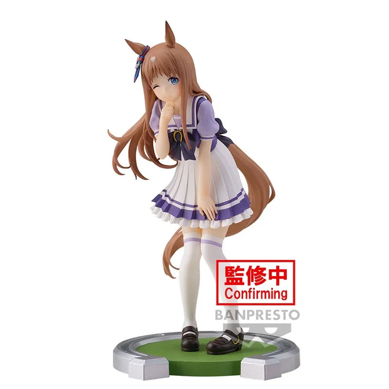 IN Stock Bandai Umamusume: Pretty Derby Grass Wonder El Condor Pasa Original Action Anime Figure Pvc Model Collectible Toys