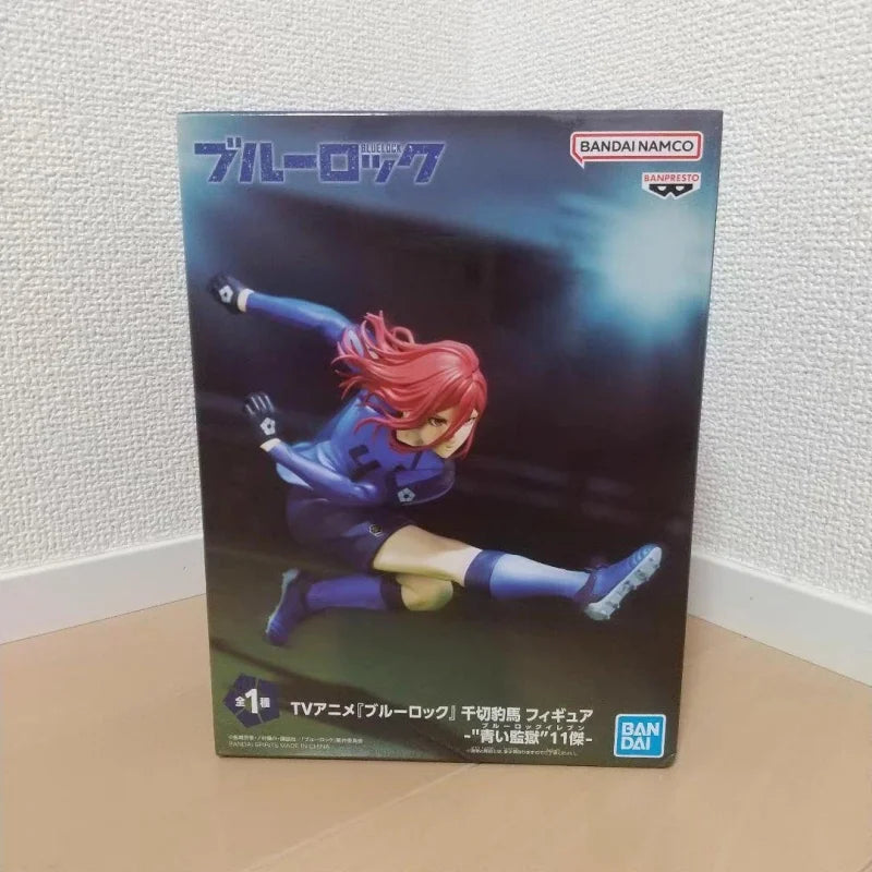 Genuine Model BANPRESTO Blue Lock 13cm Rin Itoshi Sweets Flavor Figure Anime Figurine Collections Toys Gifts