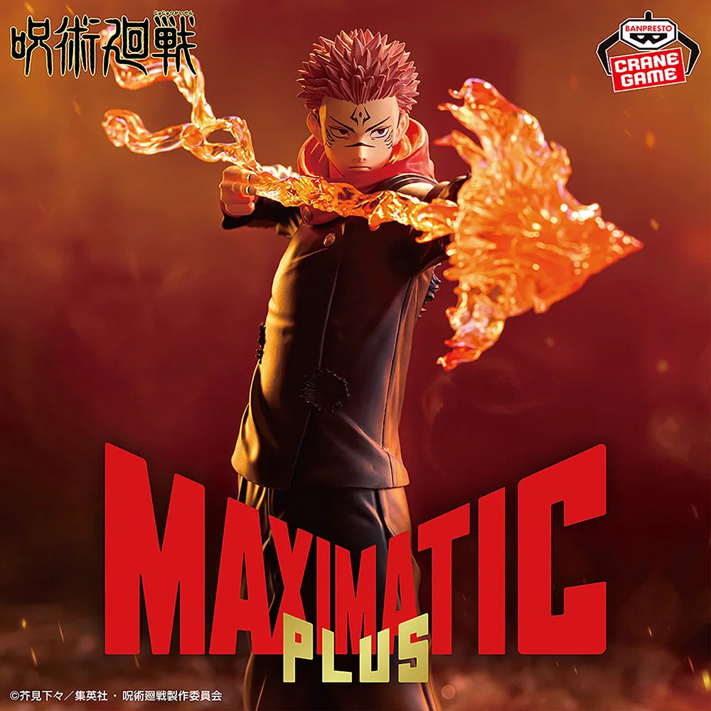 Original In Stock BANPRESTO Jujutsu Kaisen MAXIMATIC PLUS Ryomen Sukuna Anime Action Figures Model Toys Holiday Gifts For Kids