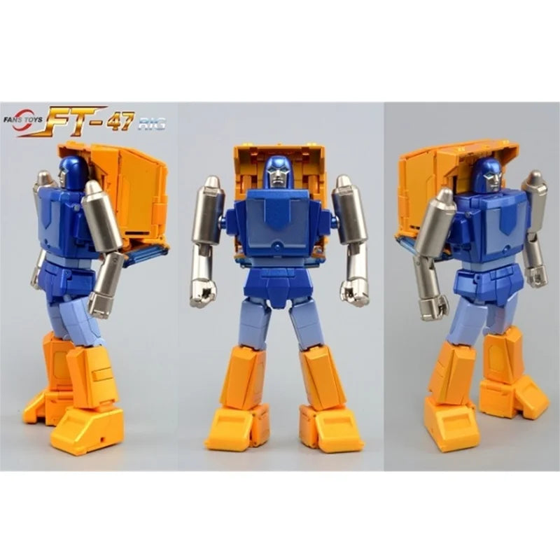 IN STOCK FansToys Transformation FT-47 FT47 Huffer 2.0 PVC Plastic Action Figure Robot Toy With Box
