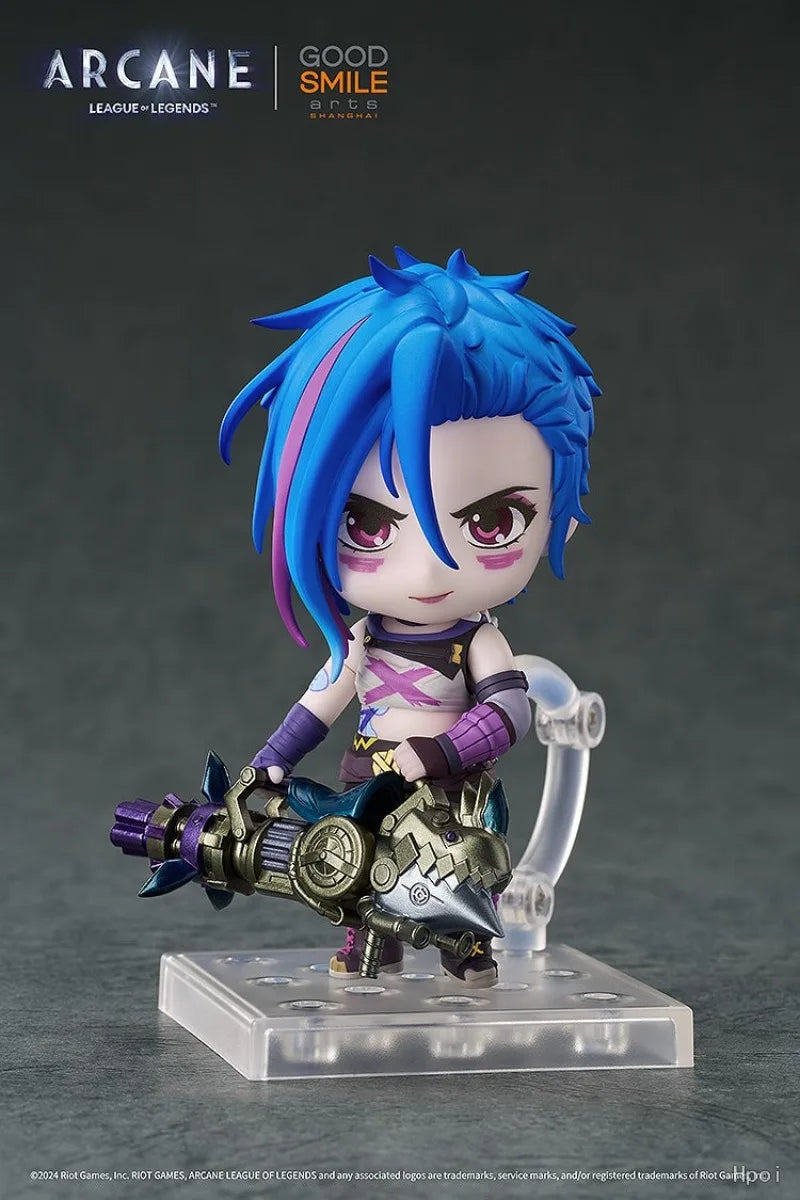 (In stock) Original GSC Nendoron#2678【League of Legends】LOL the Loose Cannon, Jinx 2025NEW Animation Figure Ornaments Toys