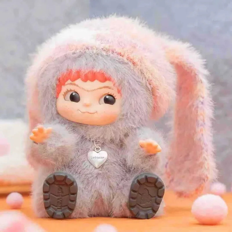 Wakuku Blind Box Mao Mao Chaoqu Party Series Generation Hand-made Wow Cool Fox Rabbit-free plush Wow Kuku blind box toys