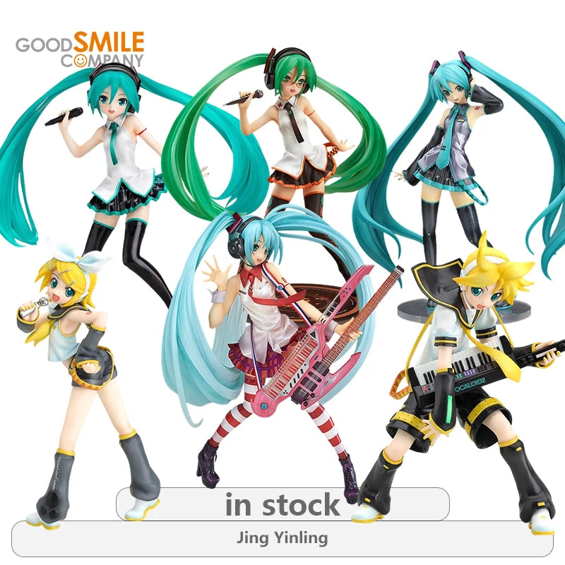 GSC Original VOCALOID Series Hatsune Miku Lat Autumn Color Ver\Jing Yinling Anime Not Movable Figure Statue Model Toys Fo Boys