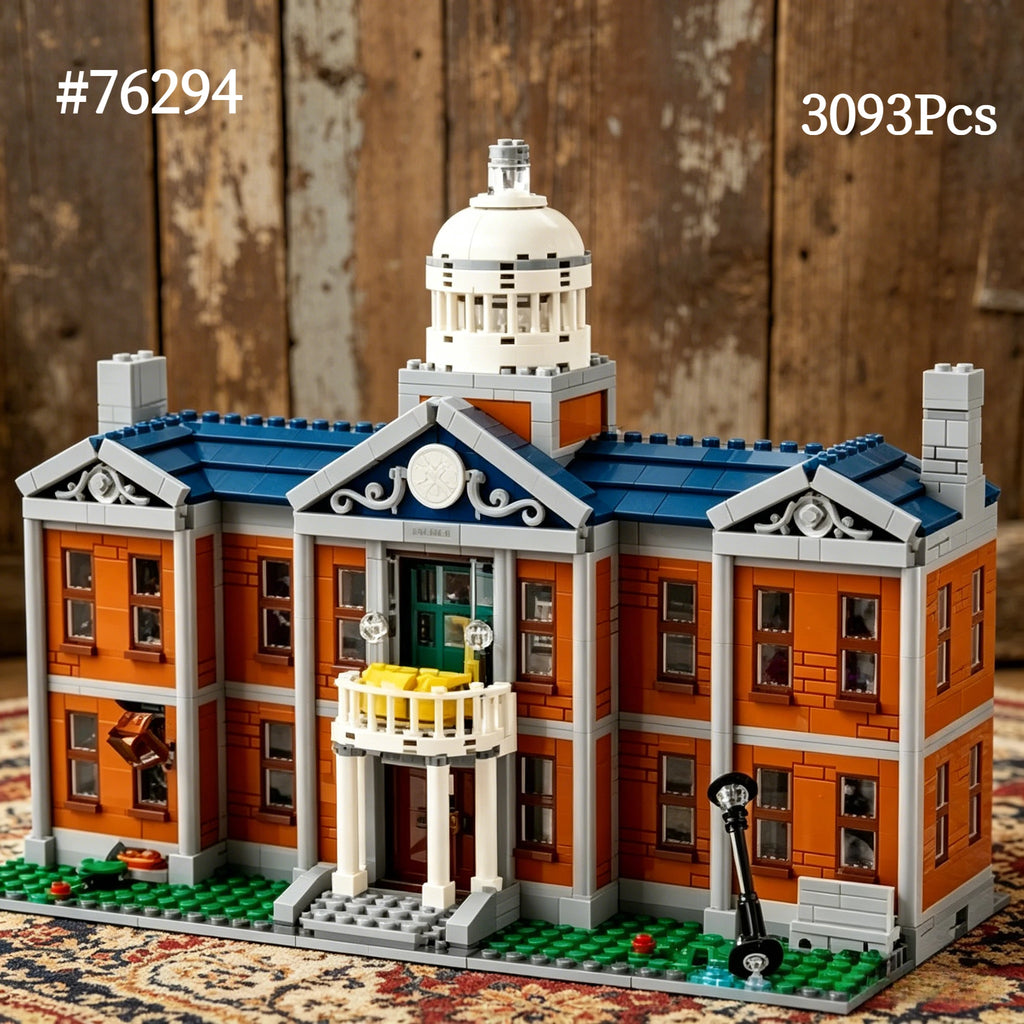 3093Pcs New X Mansion Modular Model Building Blocks City Architecture Streetview Set Bricks Toys for Kids Adult Christmas Gifts