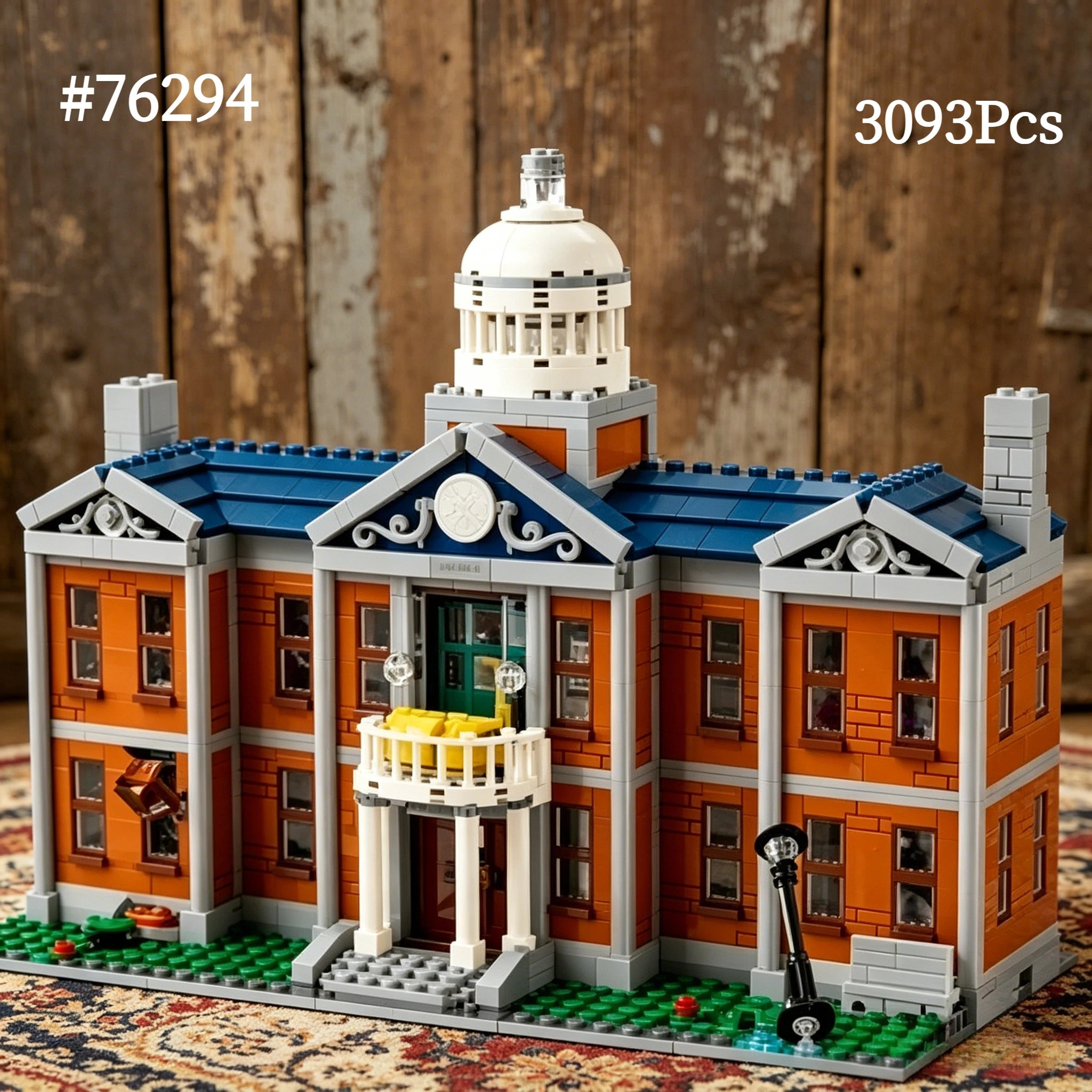 3093Pcs New X Mansion Modular Model Building Blocks City Architecture Streetview Set Bricks Toys for Kids Adult Christmas Gifts