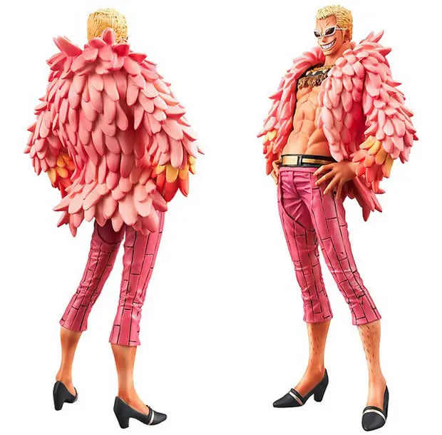 In Stock Bandai Original Banpresto ONE PIECE  Donquixote Doflamingo Anime Action Figure Model Figures Toys